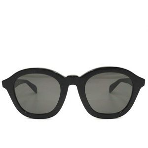 Celine Black Round Oversized Sunglasses
